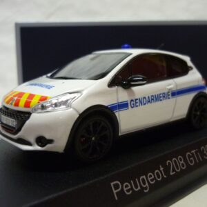 Peugeot 208 GTi 30th 2014 Gendarmerie Norev 1/43°