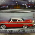 Plymouth Fury Christine vitres fumées greenlight 1/64