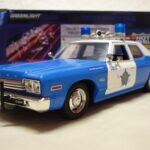 Dodge Monaco police Chicago 1974 Greenlight 1/24