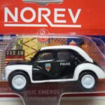 Renault 4cv police Norev 3 inches