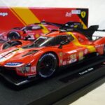 Ferrari 499P 3.0L - 1ère Le Mans 2023 - (N°51) 1/18 Burago