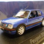 Peugeot 205 GTi 1.9 1992 Miami bleu Norev 1/43°