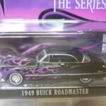 Buick Roadmaster 1949 avec flammes Greenlight 1/64°
