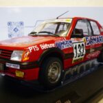 Peugeot 205 GTi 1.6 Rallye Monte Carlo 1986 Delecour Solido 1/18