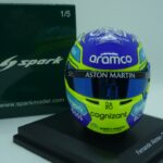 Casque F.Alonso - Aston Martin 2024 1/5° Spark