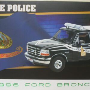 Ford Bronco Idaho 1996 police 1/18° Greenlight