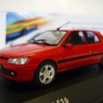 Peugeot 306 S16 1994 rouge 1/43° Solido