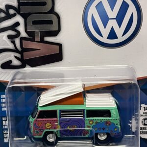 Volkswagen Combi Westfalia festival de musique 1/64° Greenlight