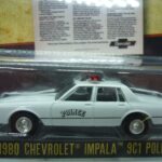 Chevrolet Impala "Police" 1980 1/64° Greenlight