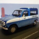 Renault 4L fourgonnette assistance Alpine Odéon 1/43