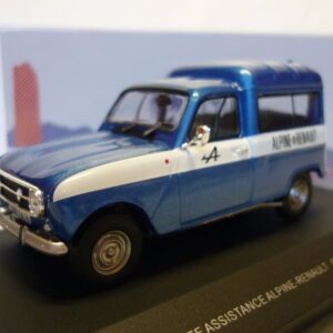 Renault 4L fourgonnette assistance Alpine Odéon 1/43