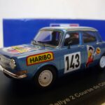 Simca 1000 Rallye 2 course de cote St Antonin 1975 Spark 1/43