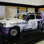 Renault 5 Turbo N°14 D. Auriol Lyon Charbonnieres 1983 Solido 1/18°