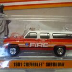 Chevrolet Suburban pompiers 1991 1/64° Greenlight