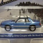 Ford Mustang ghia 1981 Greenlight 1/64°