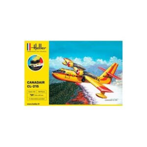 Maquette avion Canadair CL-215 pompiers Heller 1/72