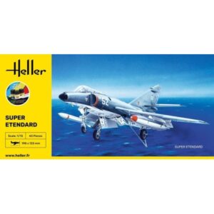 Maquette avion super Étendard Heller 1/72