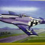 Maquette avion Mustang P-51 Heller 1/72°