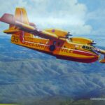 Maquette avion Canadair CL-415 Heller 1/72°