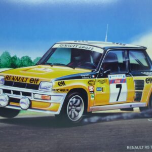 Maquette Renault 5 turbo Heller 1/24°