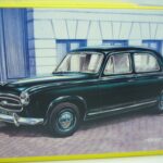 Maquette Peugeot 403 Heller 1/43°