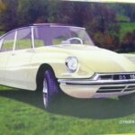 Maquette Citroen DS 19 Heller 1/43°