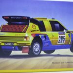 Maquette Peugeot 205 T16 Heller 1/43°