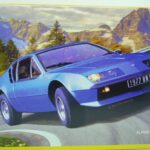 Maquette Renault Alpine A310 V6 Heller 1/43°