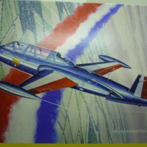 Maquette avion Fouga Magister Heller 1/72°