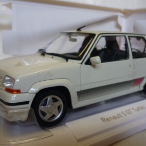 Renault 5 supercinq GT Turbo phase 2 blanche 1989 1/18 Norev
