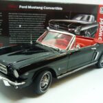 Ford Mustang cabriolet Raven Black 1964 Autoworld 1/18°
