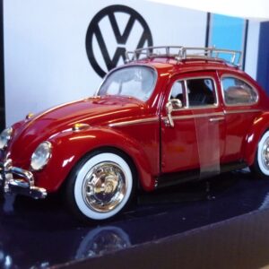 Volkswagen Cox avec porte bagages 1/24° Motormax