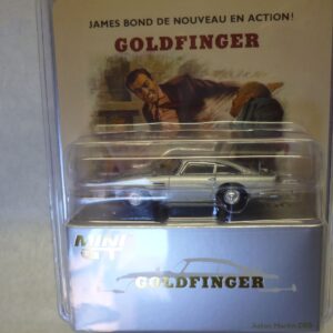 Aston Martin DB5 James Bond Goldfinger blister  français - MiniGt 1/64°