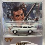 Aston Martin DB5 James Bond Thunderball blister japonais - MiniGt 1/64°