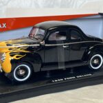 Ford coupé 1940 avec flammes 1/18° Motormax