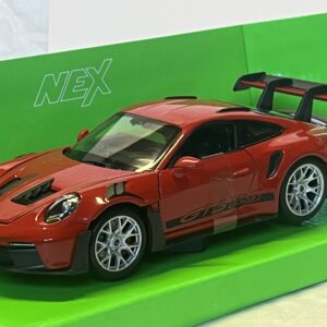 Porsche 911 GT3 RS 992 rouge Welly 1/24°
