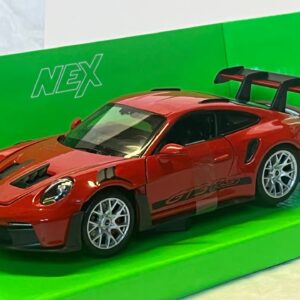 Porsche 911 GT3 RS 992 rouge Welly 1/24°