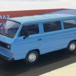 Volkswagen T3 bleu 1/24° Motormax