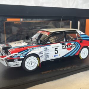 Lancia Delta intégrale Safari Rallye 1990 Kankkunen IXO 1/18°