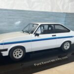 Ford Escort Mk II RS2000 1977 blanche MCG 1/18°