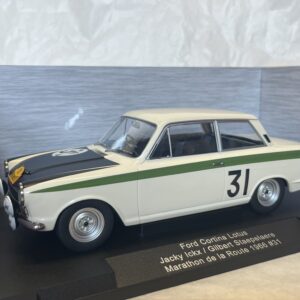 Ford Lotus Cortina 1966 Rallye Marathon de la route Ickx N°31 MCG 1/18°