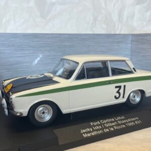 Ford Lotus Cortina 1966 Rallye Marathon de la route Ickx N°31 MCG 1/18°