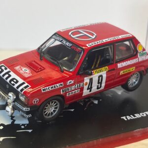 Talbot Samba Rallye Monte Carlo 1981 IXO/Altaya 1/43