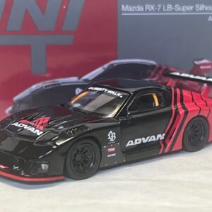 Mazda RX7 LB-super silhouette ADVAN MiniGt 1/64°