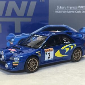 Subaru Impreza WRC version nuit Monte Carlo 1998 Mc Rae MiniGt 1/64°