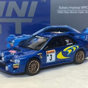 Subaru Impreza WRC version nuit Monte Carlo 1998 Mc Rae MiniGt 1/64°