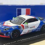 Alpine A110 cup champion elf cup 2024 Spark 1/43°