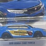 Honda civic type R 2018 Hotwheels 1/64°