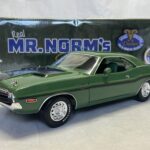 Dodge Challenger R/T Hemi 1970 Mr Norm’s Greenlight 1/18°