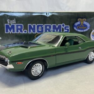 Dodge Challenger R/T Hemi 1970 Mr Norm’s Greenlight 1/18°
